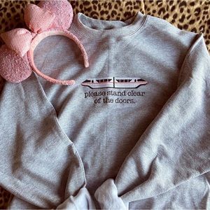 Disney monorail sweatshirt